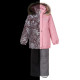 Куртка и полукомбинезон для девочек RUBY в наборе K25420 N,1230 светлый пурпурно-розовый/сереб Kerry 98