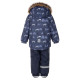 Куртка и полукомбинезон для мальчиков RICK  в наборе K25418 N,2240 темно-синий/серо-синий Kerry 98