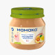 Пюре с козьим творожком 80гр Mamako Яблоко и персик