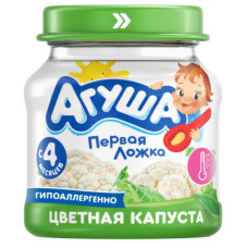 Пюре 80г Агуша стекло