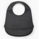 Нагрудник силиконовый Silicon Baby Bib Happy Baby Black