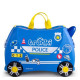 Чемодан на колесах TRUNKI Полицеская машина Перси