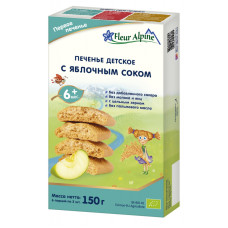 Детское печенье 120г Fleur Alpine Первое с Виноградным соком