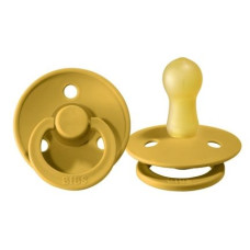 Пустышка 6-18m Colour Bibs Горчичный