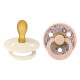 Набор пустышек латексных Liberty Colour Symmetrical, 2 шт. - Eloise - Ivory/Blush, 0+ мес, BIBS 