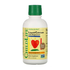 Calcium with Magnesium, жидкий для детей, ChildLife