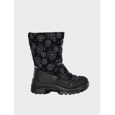 Сапоги Lumi wool на мальчика Black Wheel reflective 13210320, Kuoma