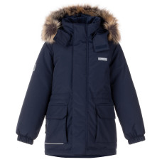 Куртка-парка для мальчиков  EDDIE K25439, 229 темно-синий Kerry 128