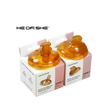 Соска для поильника силикон 6 мес+, Heorshe