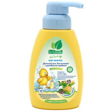Гель для купания малышей с дозатором 260мл Dr.Tuttelle С целебными травами