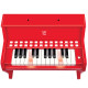 Пианино Красный, E0628_HP, Hape 