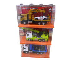 Железная строительная машина на подставке микс арт.199-12A Bobek 