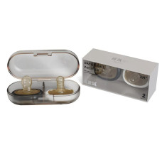 Соски пустышки День и Ночь 3м+ Heorshe Черный/белый