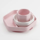 Набор детской посуды Heorshe Розовый