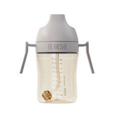 Поильник Dental Care Sippy Cup 9м+ 300мл Heorshe Серый