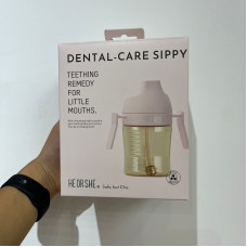 Поильник Dental Care Sippy Cup 9м+ 300мл Heorshe Розовый