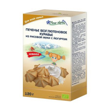 Детское печенье 120г Fleur Alpine Рисовая мука с йогуртом