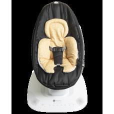 Кресло - качалка с вкладышем 4Moms Mamaroo 5.0 Yellow/Mesh