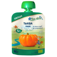 Пюре 90г Fleur Alpine Тыква new