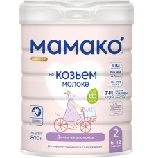 Смесь молочная адаптир 2FL ОГМ 800г Premium Mamako с 6 до 12 мес