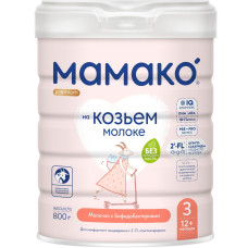 Смесь на козьем молоке  800г Premium Mamako 3
