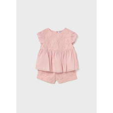 Шорты,джемпер, Розовый, 4A1261, Mayoral 4