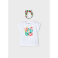 Джемпер, Белый-син 6H3009, Mayoral 6