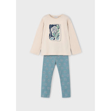 К-кт:леггинсы,фуфайка, Болотный 6E4719 Mayoral 8