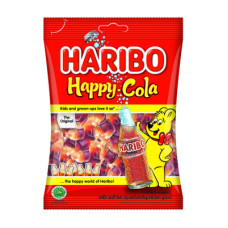Жевательный мармелад 80г,HARIBO Happy Cola Веселая Кола