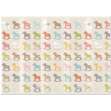 Складной коврик 140*200*1см Parklon  Деревяные лошадки 140*200 см