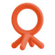 Прорезыватель силиконовый Comotomo Orange