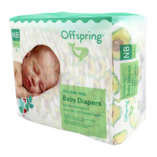 Подгузники NB 2-4кг 26шт Offspring