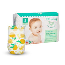 Подгузники S 3-6кг 48шт Offspring Апельсин