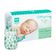 Подгузники NB 2-4кг 56шт Offspring