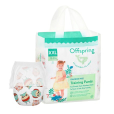 Трусики-подгузники XXL 15-23кг 24шт Offspring Совы