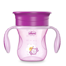 Поильник Perfect Cup 12m+ 200ml Chicco (розовый)