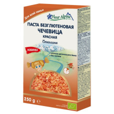 Паста 250г Fleur Alpine (Звездочки Стеллини Чечевица)