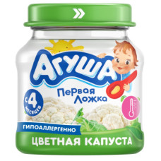 Пюре 80г Агуша (Цветная капуста)