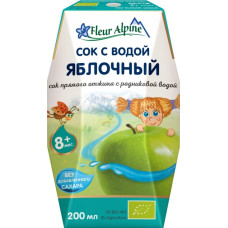 Сок с водой 200мл Fleur Alpine (Яблочный)