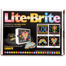 Lite-Brite винтажная игрушка, подарок для девочек и мальчиков 4+ Ustore