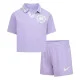 Набор:футболка,шорты NKG PREP IN YOUR STEP SHORT SE: девочка P63, 36M010, Nike