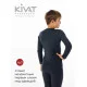Комплект детского термобелья (лонгслив и кальсоны) 675 AW24, 00021, Kivat