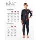 Комплект детского термобелья (лонгслив и кальсоны) 675 AW24, 00021, Kivat