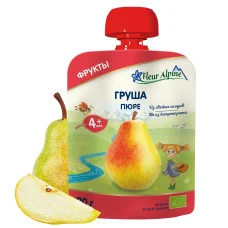 Пюре пауч Органик 90г/6 Fleur Alpine