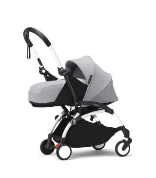 KSP Коляска 2 в 1 каркасная люлька Stokke YOYO³ white frame