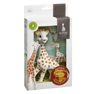Подарочный набор "Save Giraffes" 516514 Жираф Софи, Vulli