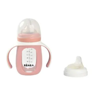 Поильник стеклянный BIBERON VERRE/SIL 210ML Beaba