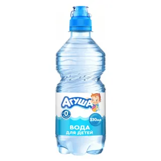 Вода детская питьевая Агуша 0,33