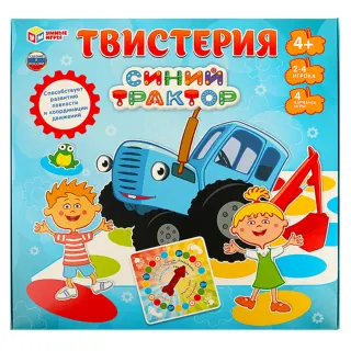 Твистерия.Синий трактор.Умные игры в коробке Bobek