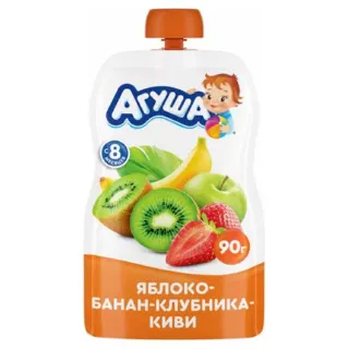 Пюре 90г Агуша